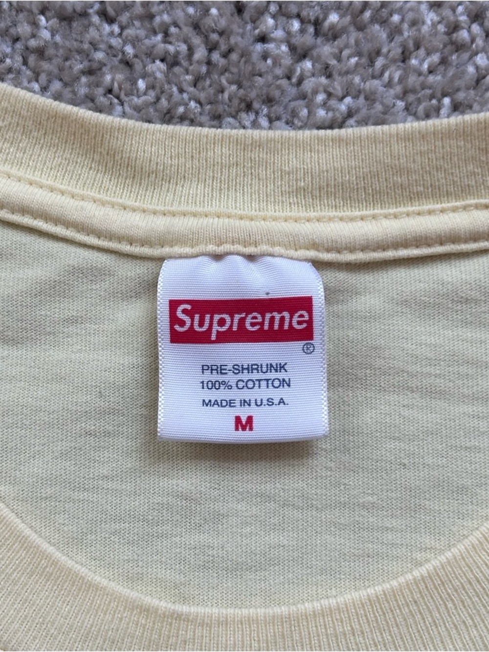Supreme Al Green Tee Men's White T-Shirt Short Sleeve Graphic Print Size Medium - Picture 7 of 8